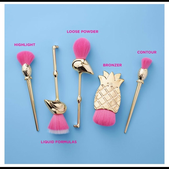 Tarte Let’s Flamingle 5 Brush Set - Picture 6 of 6